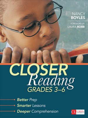 cover image of Closer Reading, Grades 3-6